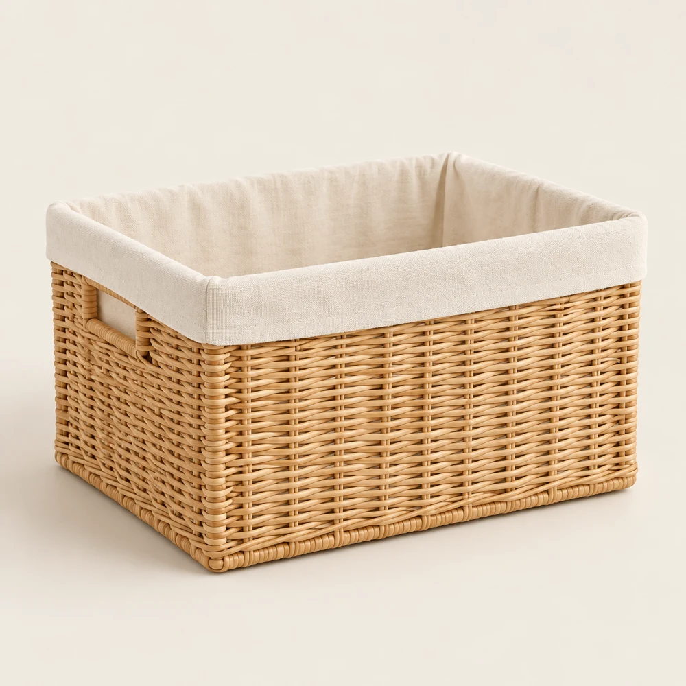 Bay Linen Basket in Natural