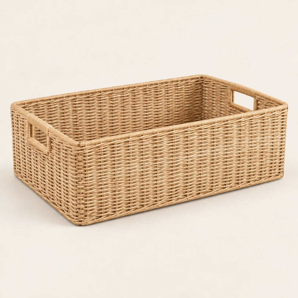 Terrace Underbench Basket in Natural